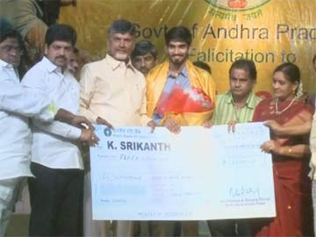 AP Govts Bumper Offer for Kidambi Srikanth