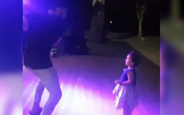 Viral Video: Kohli dances with Shamis Daughter!