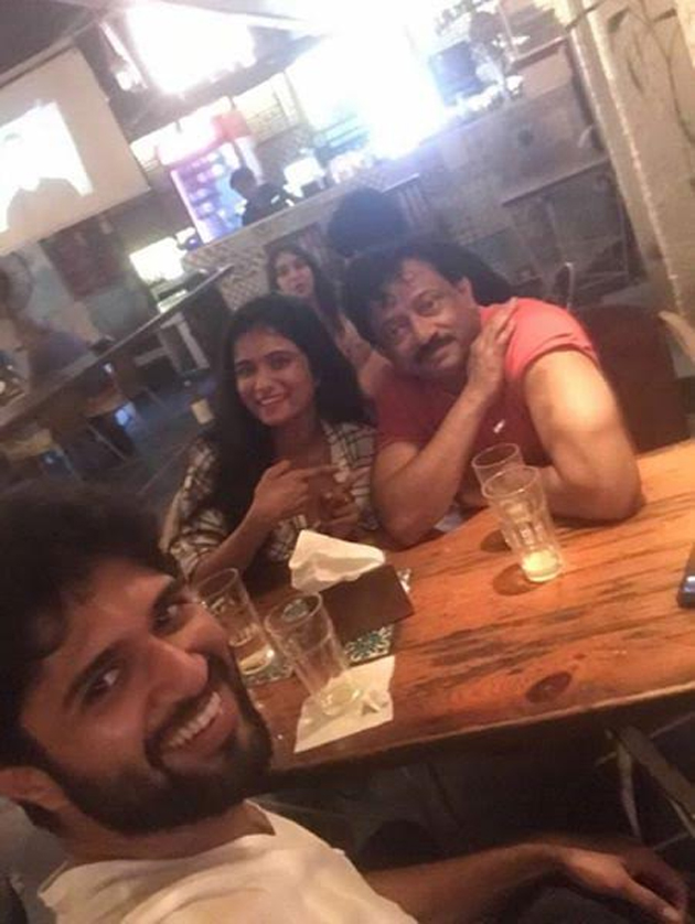 Pic Of The Day: Vijay Devarakonda laughs at RGV!