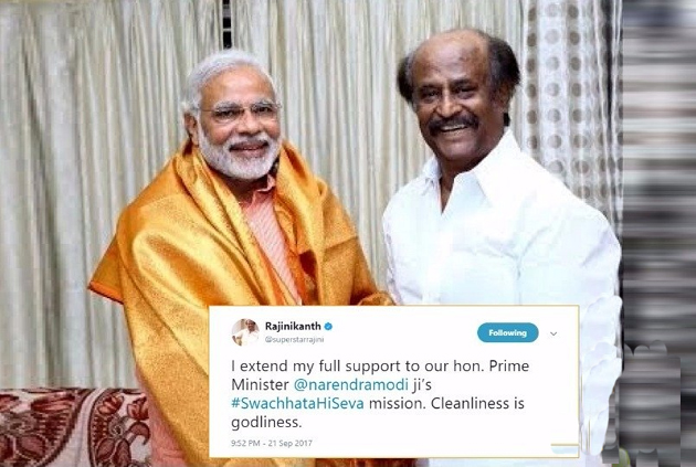 ఆ ఇష్యూలో మోడీకి ర‌జ‌నీ ఫుల్ స‌పోర్ట్‌