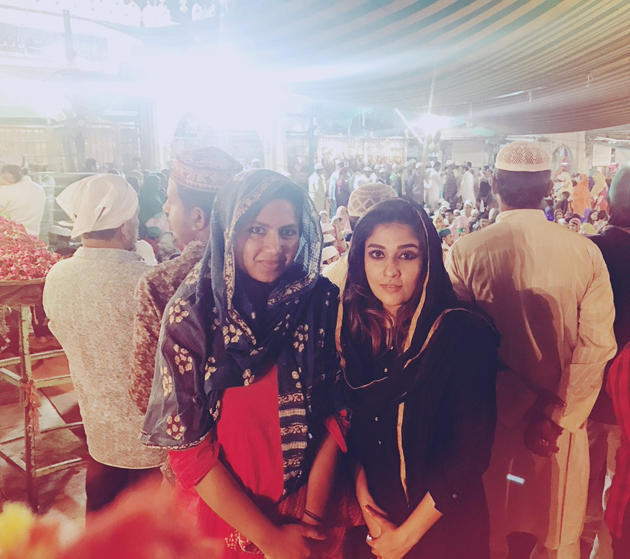 Nayantharas Secret Visit To Darga