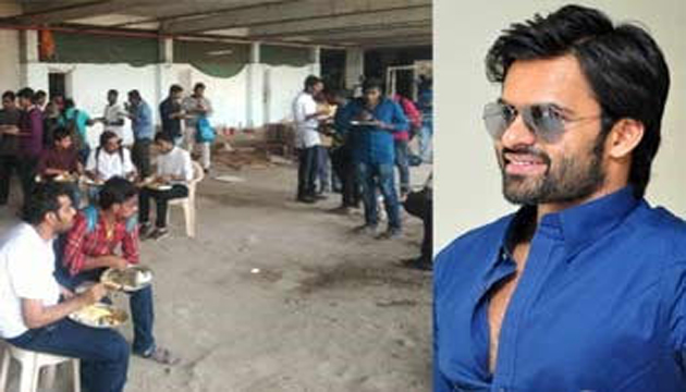 Mega Heros Luncheon for Fans at Shooting Spot