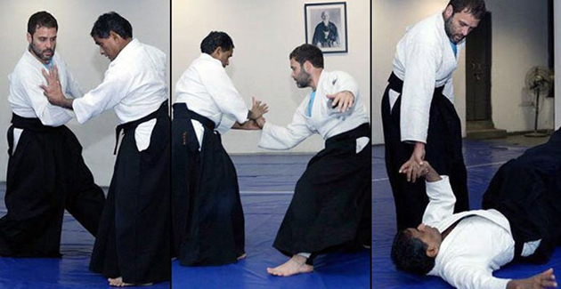 Pic Of The Day: Rahul Gandhis Martial Arts Training!