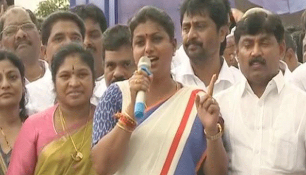 రోజా మాట‌!..మ‌గాళ్ల‌ను చంప‌డ‌మే బాబు ల‌క్ష్యం!