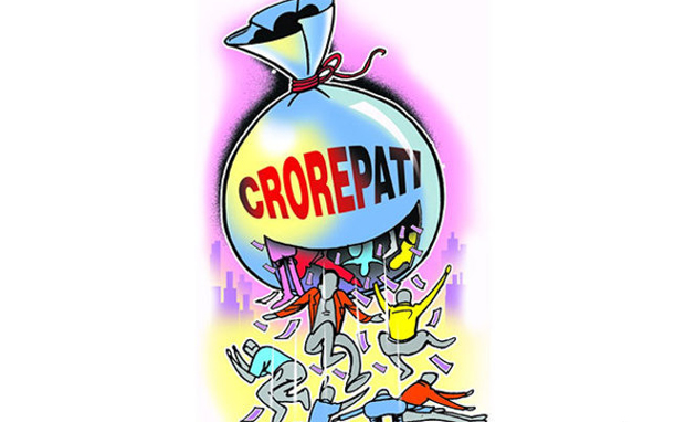 కొత్త కోటీశ్వ‌రుల బ‌య‌ట‌కు వ‌స్తున్నారు