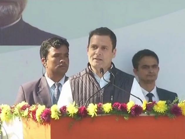 పీఠంపై రాహుల్‌...మొద‌టి స్పీచ్ అదుర్స్‌