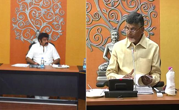 Row over Balakrishna in Chief Ministers Chair