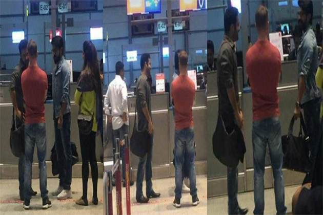 Cherry-NTR On The Way To America