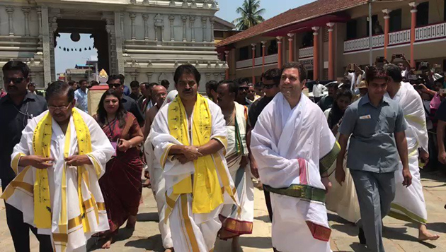 ఆ లెక్క‌లు స‌రిచేసేందుకే పంచెక‌ట్టులో రాహుల్‌