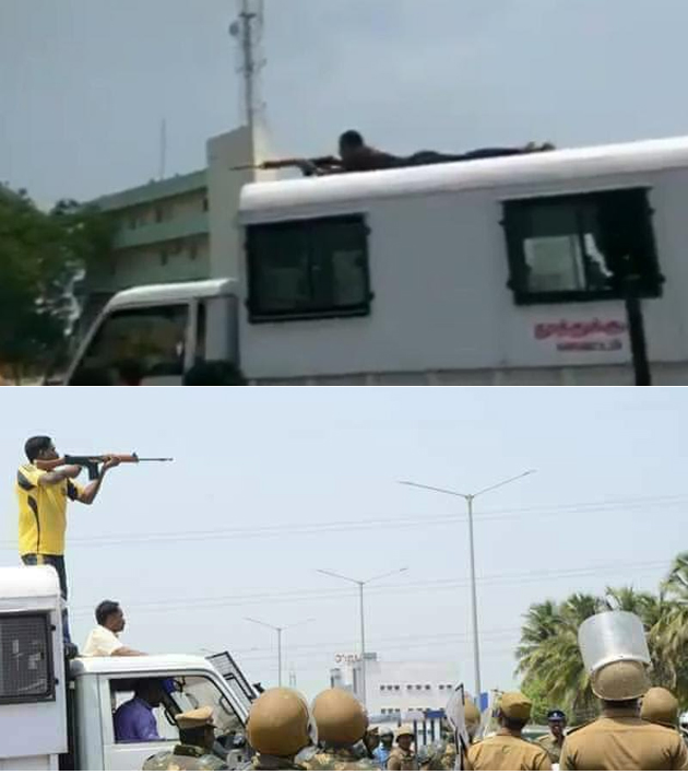 Cops Shouts - At Least One Should Die!