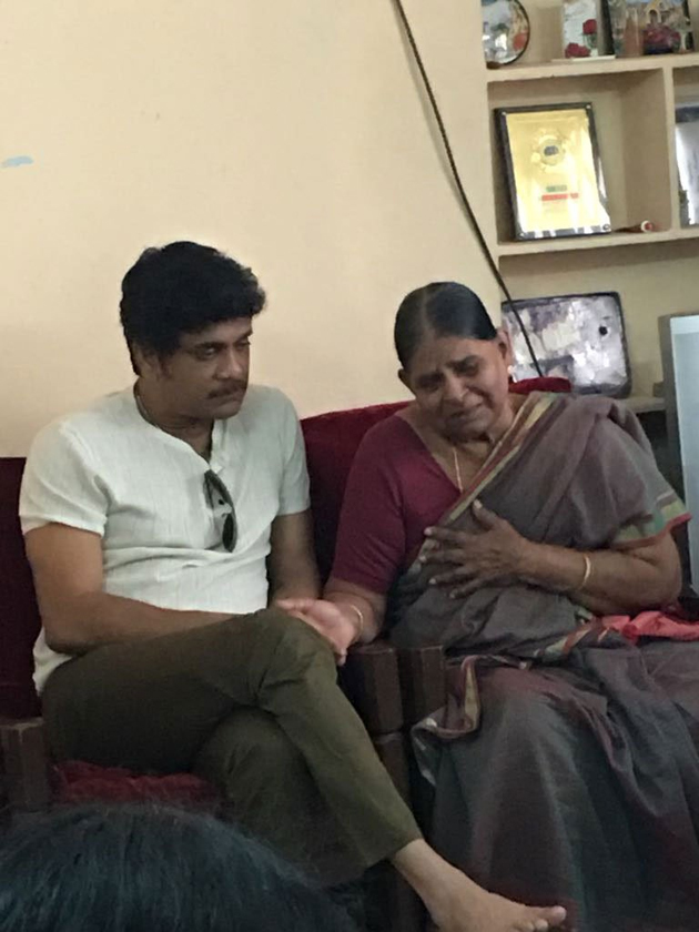 Nagarjunas Touching Gesture