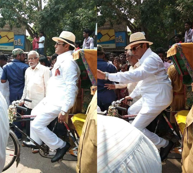 ఫోటో స్టోరీ: రిక్షావోడు మ‌న‌ ఎన్టీవోడు!