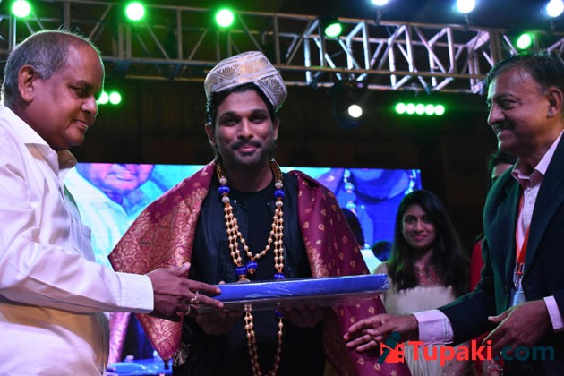 Felicitation For Allu Arjun