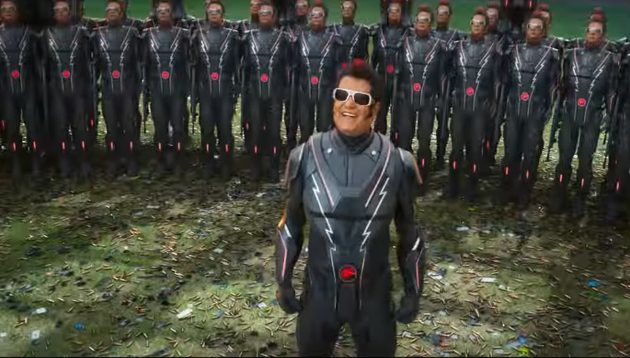 Making Video: Rajinikanth Avatars For 2.O!