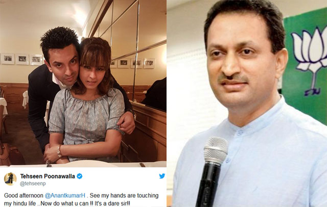 Hugging Hindu Wife, TP Challenges Minister!