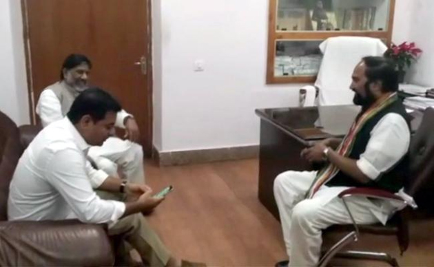 సీఎల్పీ కార్యాల‌యానికి వెళ్లిన కేటీఆర్?