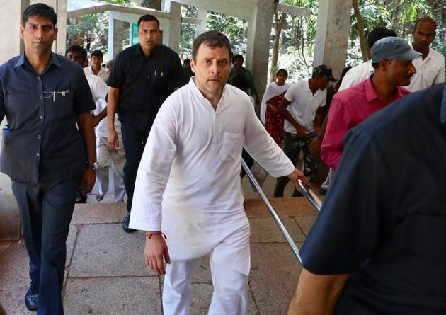 ఏకబిగిన ఏడుకొండలు ఎక్కిన రాహుల్ గాంధీ