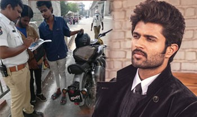 నెంబ‌ర్ ప్లేట్స్‌ పై రౌడీ...పోలీసుల యాక్ష‌న్‌!