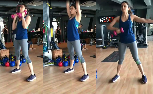 Viral Video: Rakul Preets Tiring Gym Session!