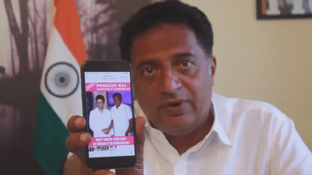 Things Congress Is Doing To Defeat Prakash Raj