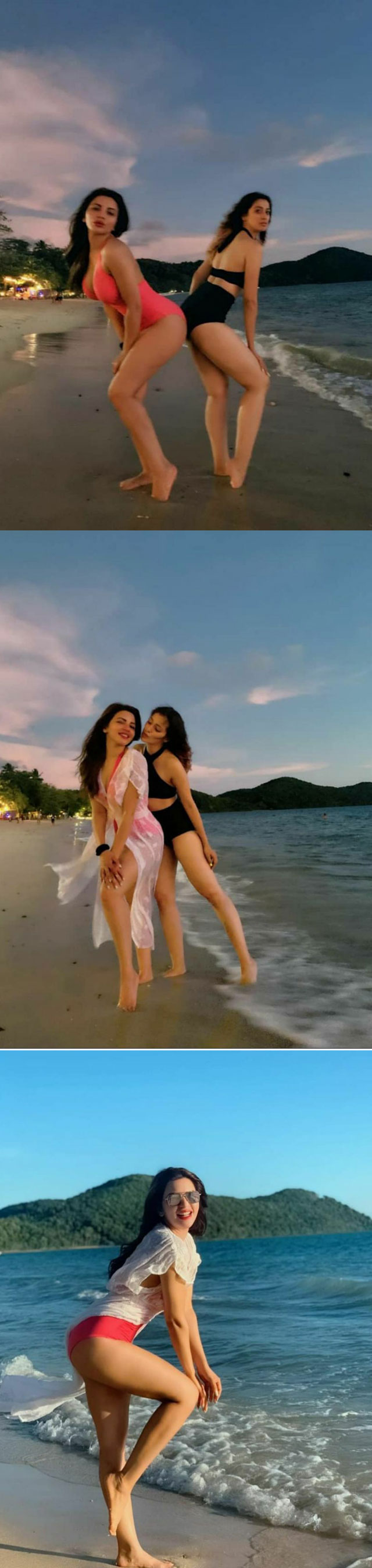 Photo Story: Raai Laxmi In Bikini With Her Friend!