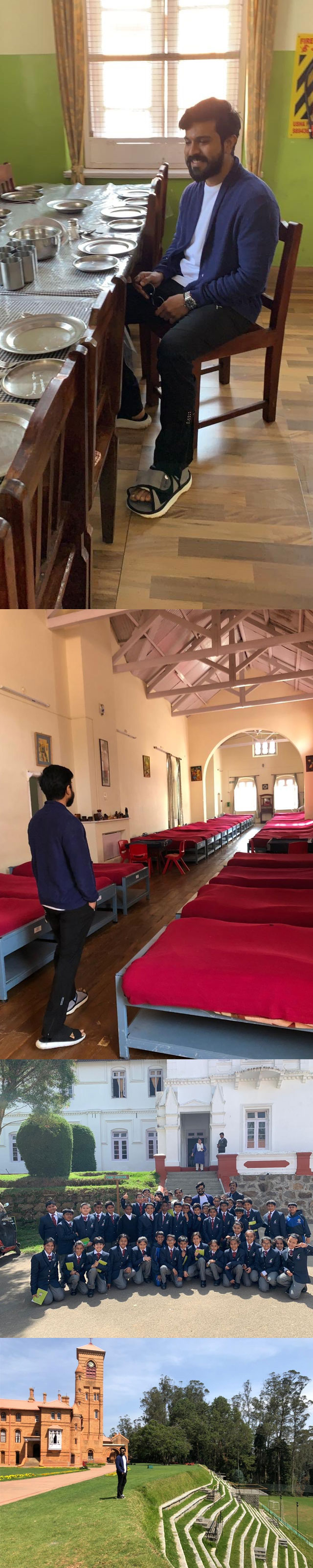 స్కూల్ డేస్ లో చెర్రీ షాకిచ్చాడిలా