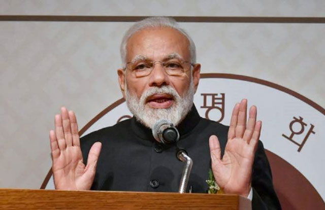 మొద‌టి మీటింగ్ లోనే మోడీ వ‌రాల జ‌ల్లు