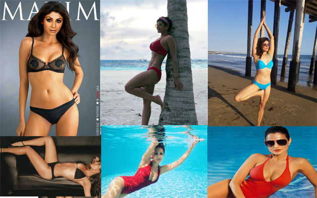 నలభైల్లో బికినీల మోతెక్కిస్తున్న బాలీవుడ్ భామలు!