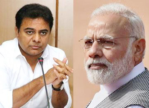 మోడీని హ‌ర్ట్ చేయ‌టం మంచిదికాదు కేటీఆర్!