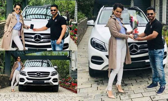 ఖ‌రీదైన బెంజ్ కంగ‌న‌కేనా? అత‌డికి లేదా?