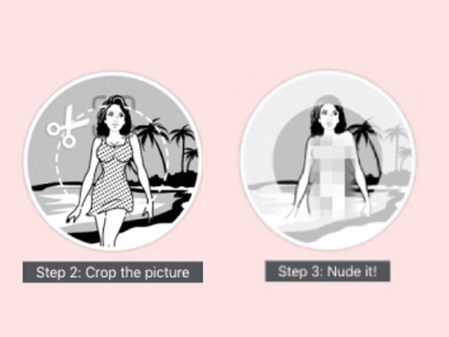 టెక్ దారుణం: నగ్నంగా చూపే యాప్