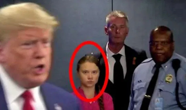 Teen Girls Icy Stare At Trump Wins Billion Hearts