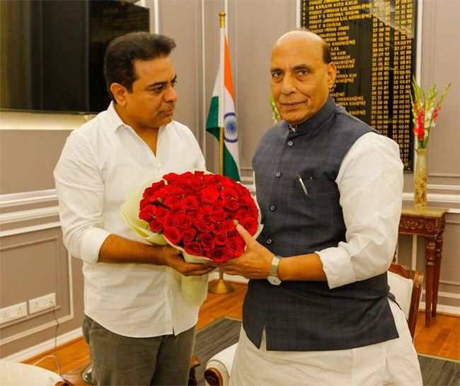 ఢిల్లీలో కేటీఆర్.. సేమ్ సీన్ రిపీట్