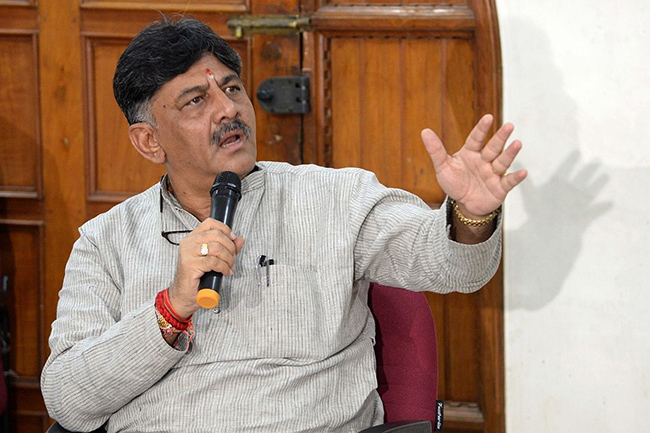 Not for politics or power: DK Shivakumar