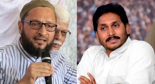 జగన్ ను అసద్ రిక్వెస్ట్ చేశారా? ఆర్డర్ వేశారా?