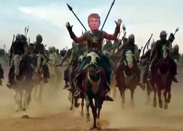 Donald Trump Himself Shares Baahubali Trump Edit!