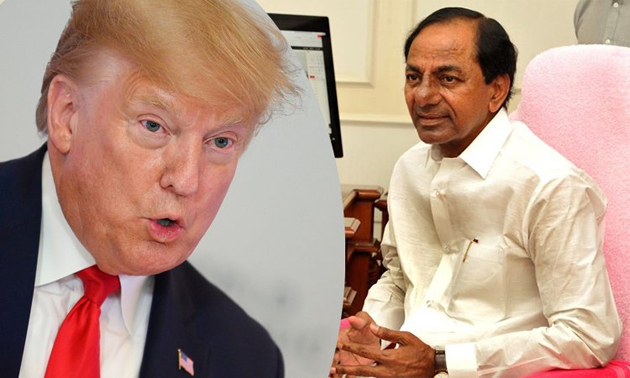 KCR To Meet Donald Trump In Delhi