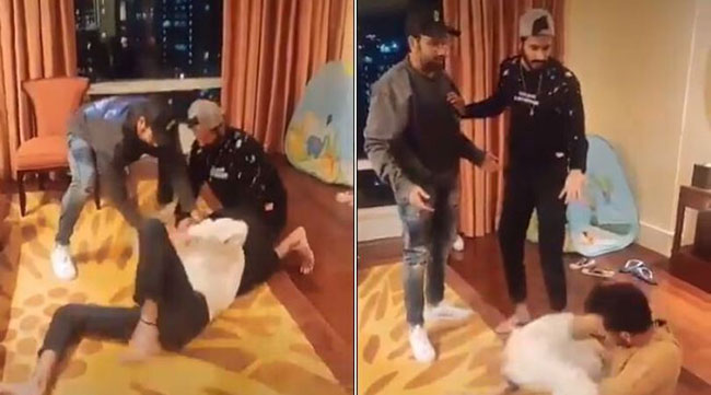 వైరల్: టిక్ టాక్ లో భారత క్రికెటర్ల కామెడీ వైరల్: టిక్ టాక్ లో భారత క్రికెటర్ల కామెడీ