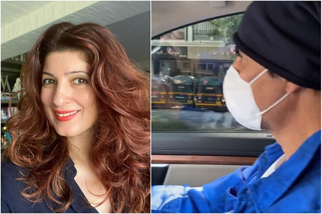 Akshay Kumar Turns A Caring Husband Akshay Kumar Turns A Caring Husband