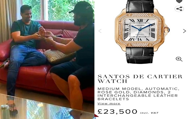 Bunny Gifts This Young Producer A Costly Diamond Watch
