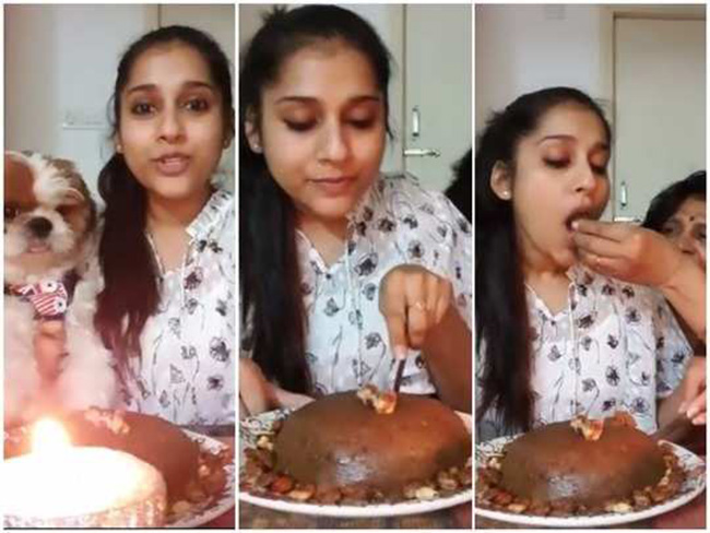 Anchor Rashmi Birthday Celebrations Amid Surprise Guests Anchor Rashmi Birthday Celebrations Amid Surprise Guests