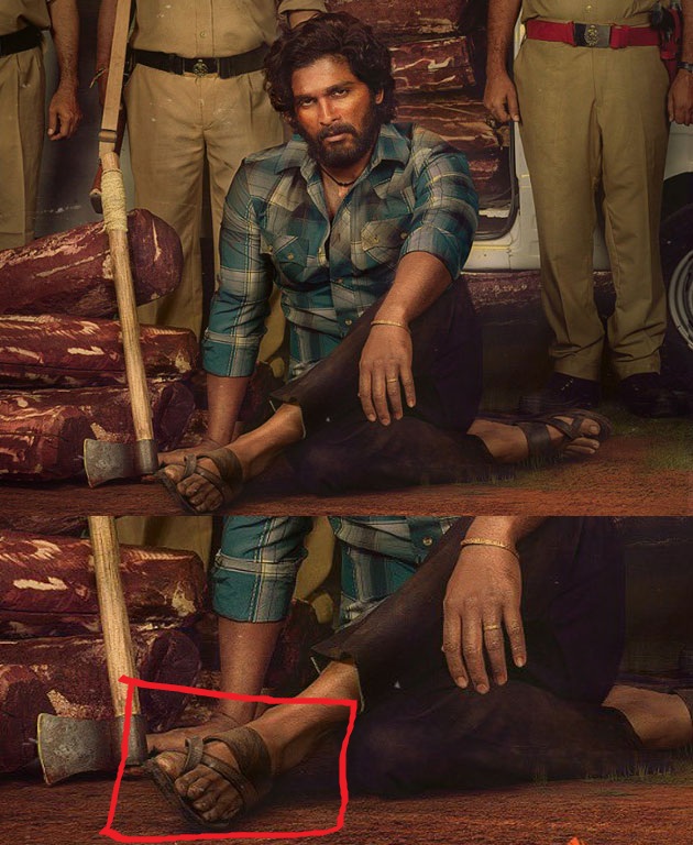 Does Bunny Have Six Fingers In Pushpa?