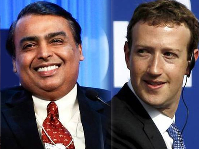 FaceBook Bought 9.99% Stake In Reliance Telecom