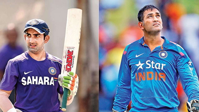 Is Gambhir Still Jealous of MS Dhoni?