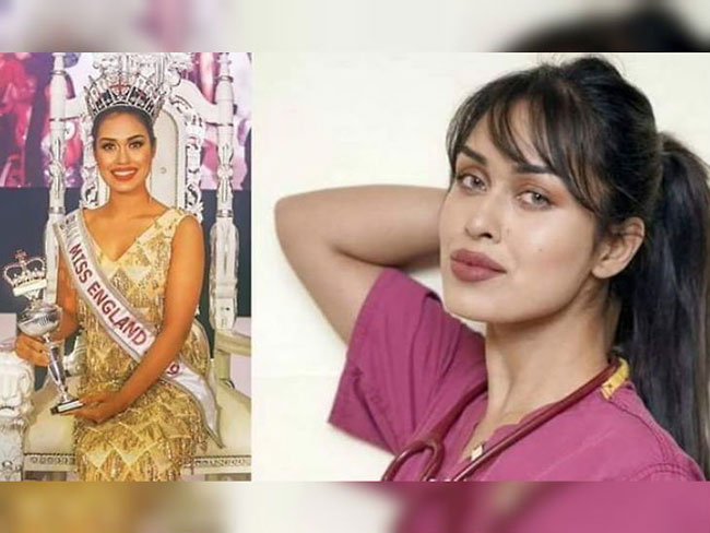 Miss England Picks Up A Stethoscope Amid COVID-19 Miss England Picks Up A Stethoscope Amid COVID-19