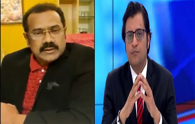 అర్నబ్ గోస్వామిని ఇమిటేట్ చేసి నవ్వులపాలైన రచయిత...!