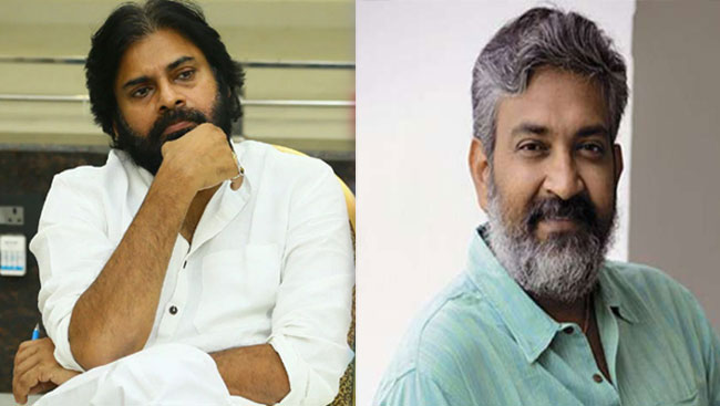 పవన్ తో సినిమాపై రాజమౌళి షాకిచ్చాడు