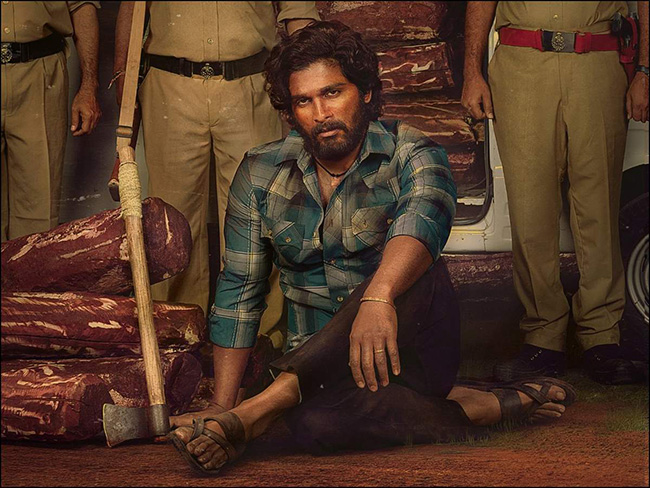 అడవుల్లో పుష్ప లారీ చేజింగ్స్‌ నభూతో నభవిష్యతి