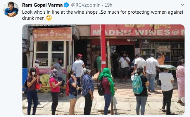 మహిళలపై ఆర్జీవీ వెటకారపు వోడ్కా ట్వీట్...!