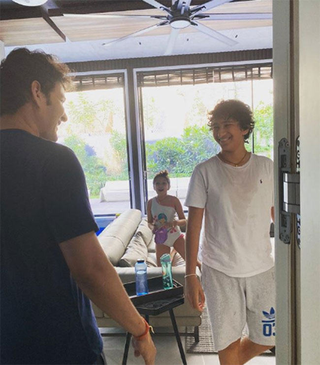 Sitara Left Out In Mahesh And Gautams Conversation